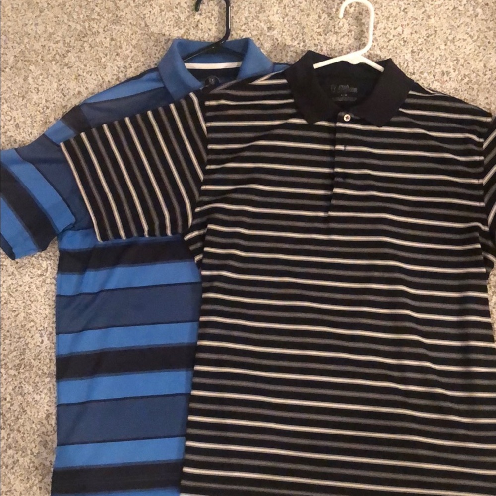 PGA Tour Mens Large Golf Shirt